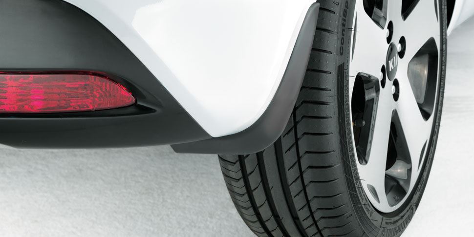 Kia Rio Rear Mud Flaps / Guards 2011-2014 (1WF46AC100)