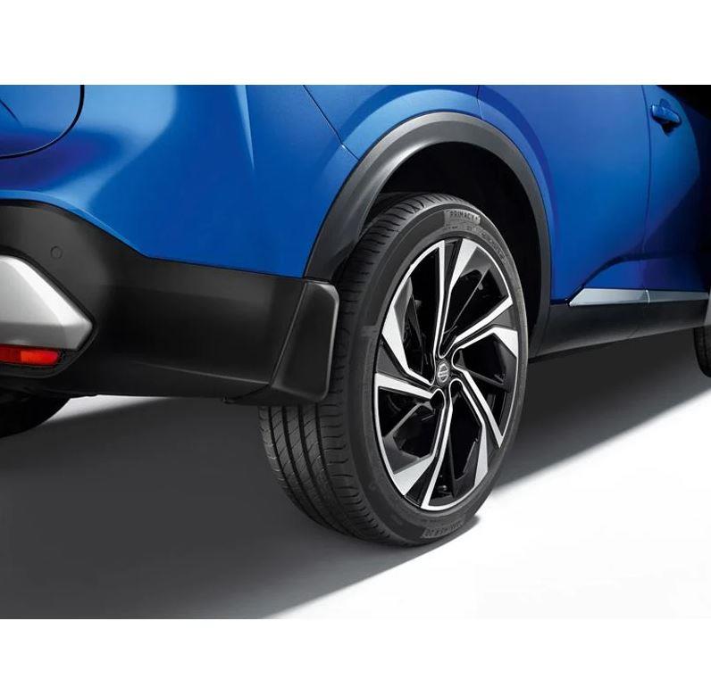 Genuine New Nissan Qashqai 2021> Front & Rear Mud Guards / Mud Flaps Kit