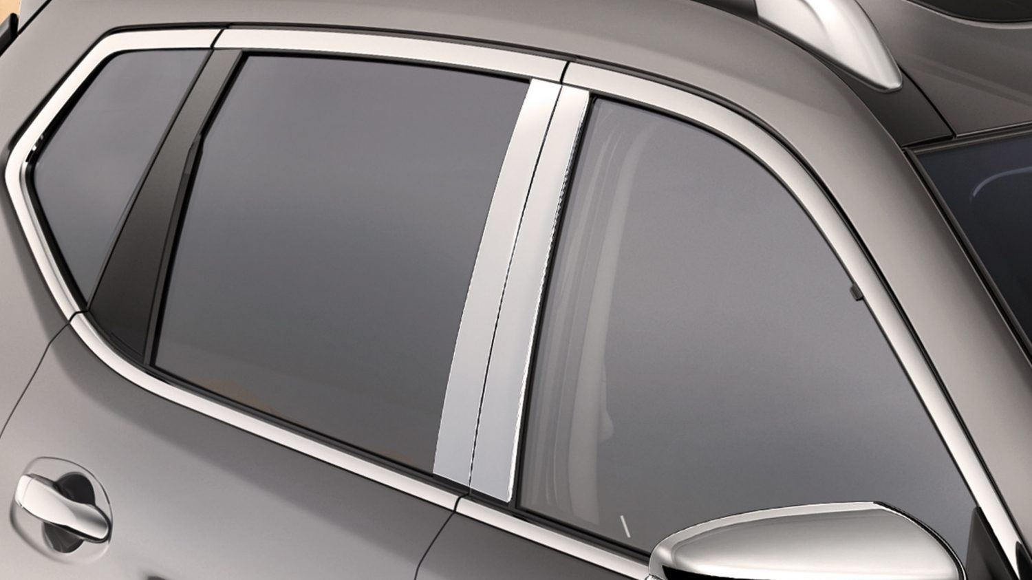 6Pcs Pillar Post Stainless Steel Trim cover Set fits Subaru Forester 6Pcs Pillar Post Stainless Steel Trim cover Set fits Subaru Forester