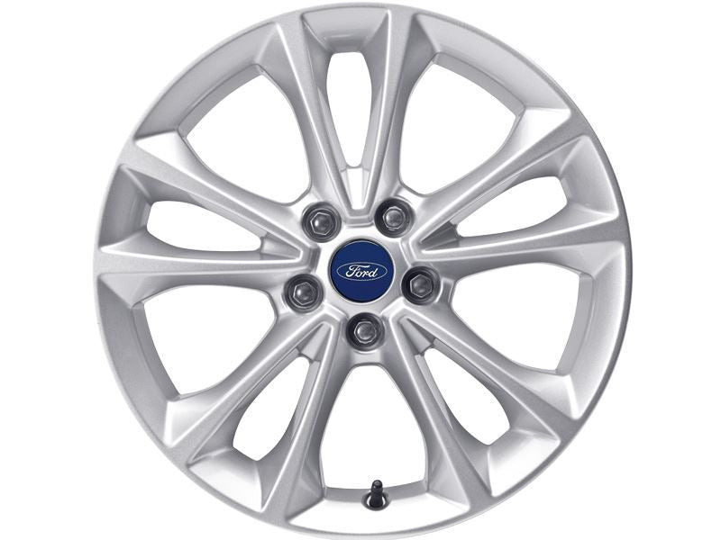 Genuine Ford Kuga Single 17" Alloy Wheel - 5 x 2 Spoke in Silver (1755754) 2008 - 2012