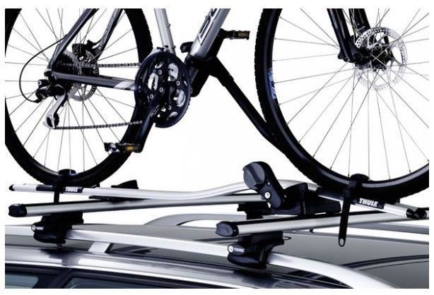 Treble Pack Thule 598 Cycle Carrier / Roof Mounted ProRide / Upright INCLUDE WHEEL LOCK