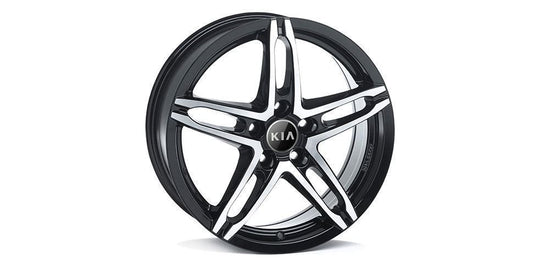 Kia Cee'd Sportswagon Single 17" Alloy Wheel - 5 Spoke Polished (A2400ADE05)