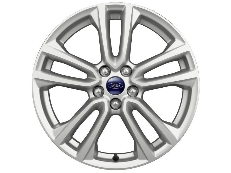 Genuine Ford Kuga Single 18" Alloy Wheel - 5 x 2 Spoke Design 'Silver' finish (1816700) 2013 Onwards
