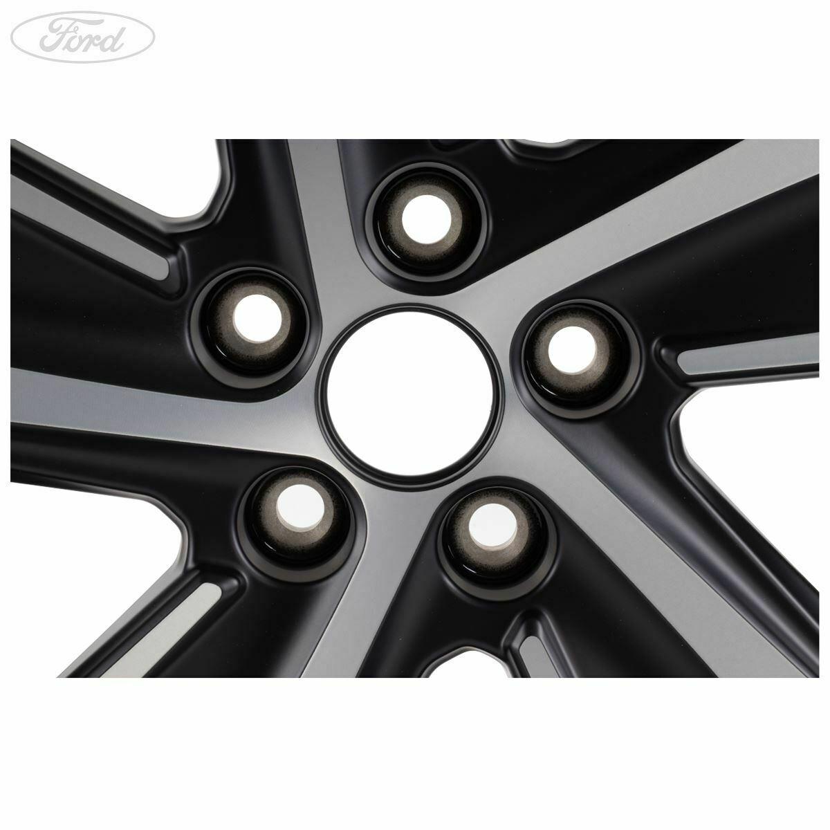 Genuine Ford Puma 2020> 19" Alloy Wheel, 7.0 x 18" Matt Black / Machined 2393232