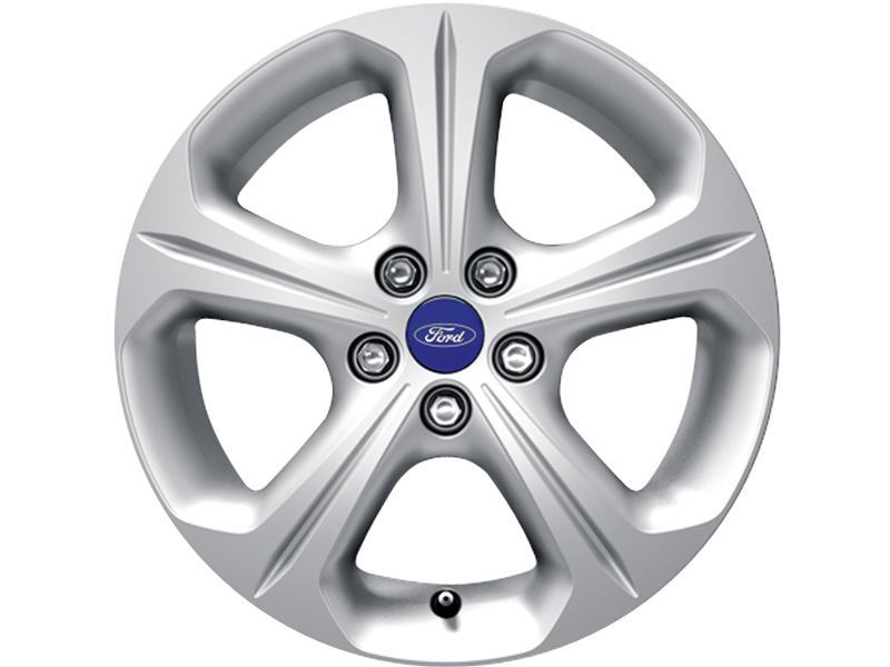 Genuine Single Ford S-Max 17" Alloy Wheel - 5 Spoke Design (1504233)