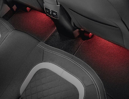 Genuine Kia Sportage 2014 - 2016 Red Front Footwell Illumination Kit 66650ADE30