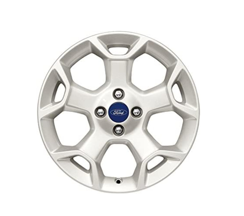 Genuine Single Ford Ka 16" Alloy Wheel - 5 Spoke Y in Piste White (1686968)
