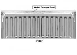 Genuine Nissan Navara 2018> Water Defense Kit For Tailgate -KE8574K00A