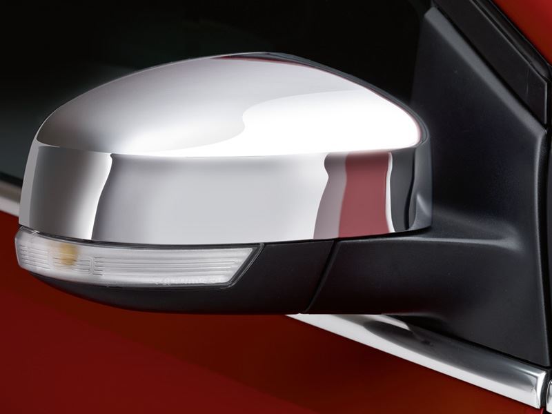Ford Focus (01/11 - 10/14) Mirror Cover - Left Side High Gloss Chrome (1529485)