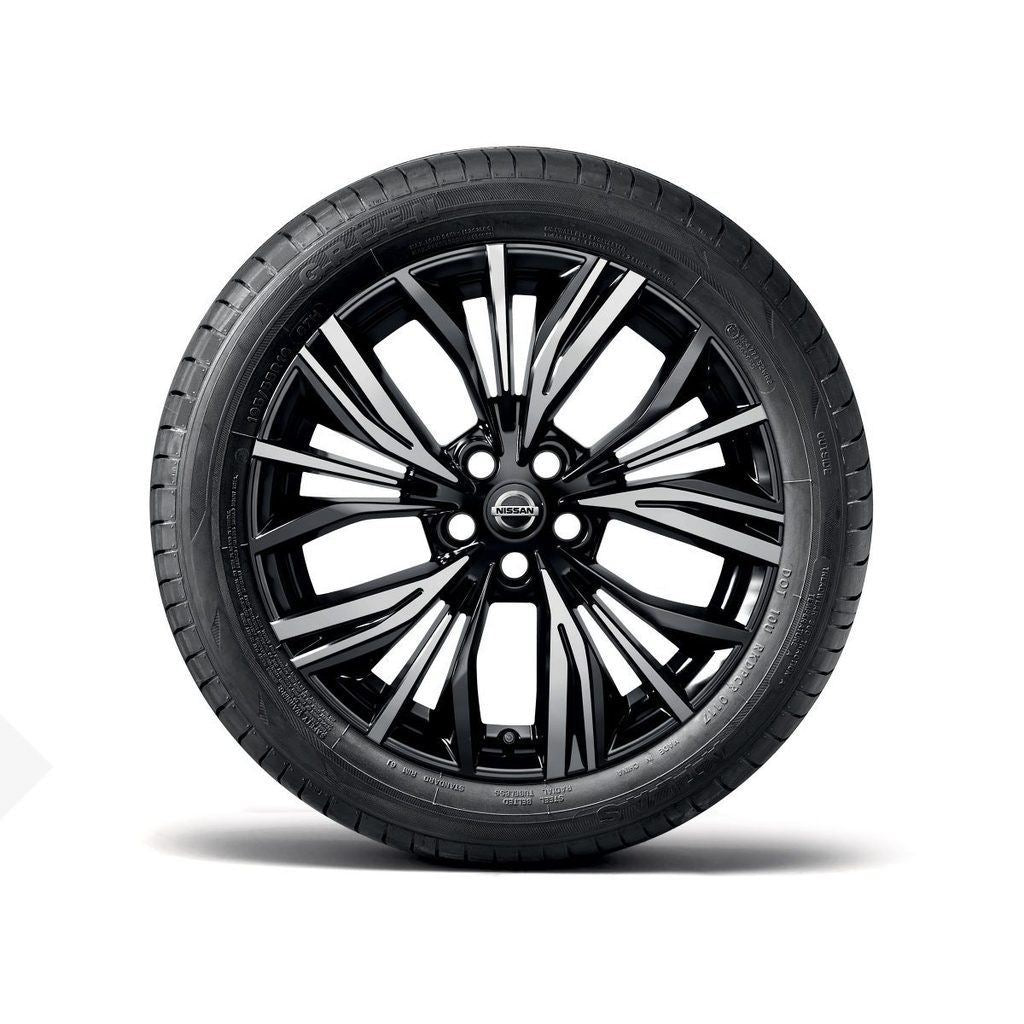 Genuine Nissan Juke 2019> Alloy wheel 19" With Centre Cap In Black - KE4096P400
