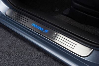 Mazda 5 Front Illuminated Scuff Plates (06/2010> ) ACG15V1370