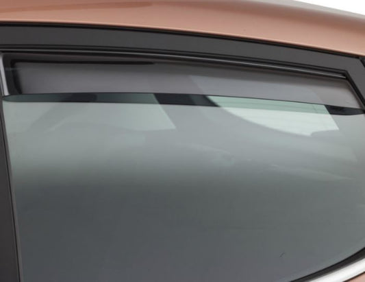 Genuine Ford Fiesta 2017> ClimAir Side Wind Air Deflectors - Black Rear, 5 Door