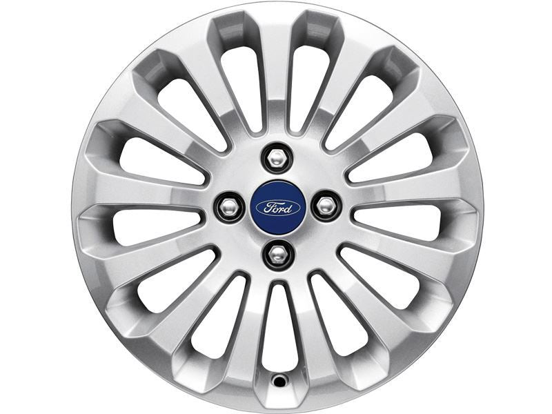 Genuine Single Ford Ka 15" Alloy Wheel - 13 Spoke Design in Silver (1543873)
