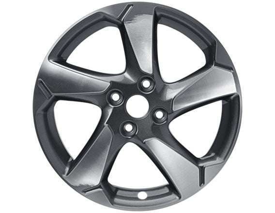 Genuine Ford Fiesta ST 2018> 17" 5-Spoke Design In Rough Metal