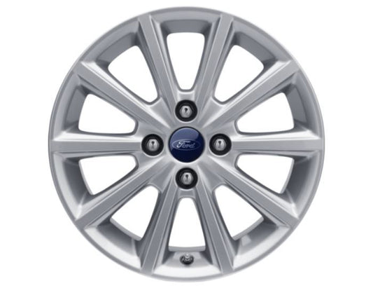 Genuine Ford Fiesta 2017> 16" Alloy Wheel - Sparkle Silver - 2089631