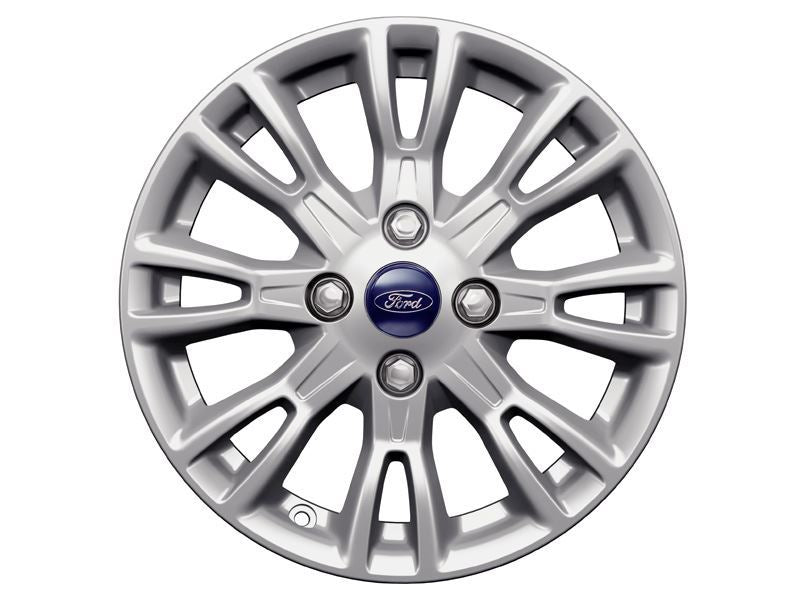 Genuine Single Ford B-Max 15" Alloy Wheel - 8 x 2 Spoke Design (1843115)
