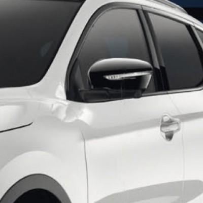 Genuine Nissan Qashqai 2017> Glossy Black Mirror Caps -KE960HV00N