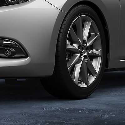 Mazda 3 (05/13>)Single 18" Alloy Wheel  5 x Twin Spoke in Silver (9965227080CN)