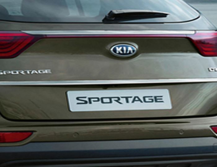 Genuine Kia Sportage 2016-2018 Stainless Steel Tailgate Trim Line - F1491ADE00ST