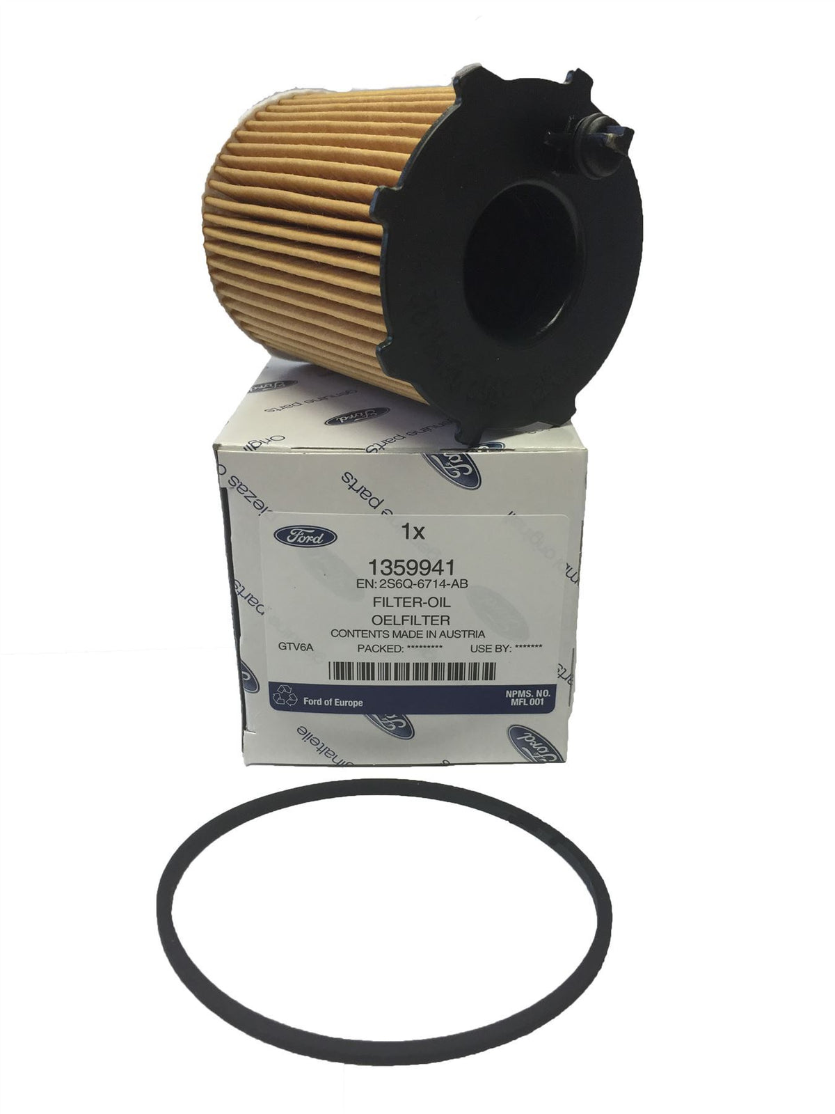 Genuine Ford Fiesta MK6 1.4 TDCi (2002-2009) Oil Filter 1359941