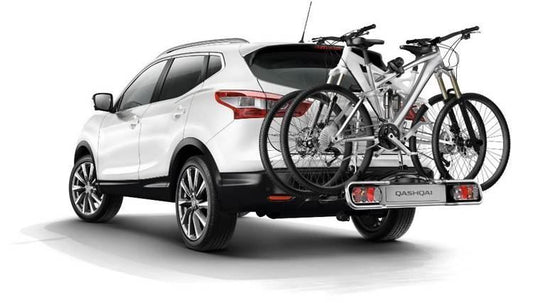 Genuine Nissan X-Trail 2018> Bike Carrier Towbar Mounted 13 Pins 2 Bikes