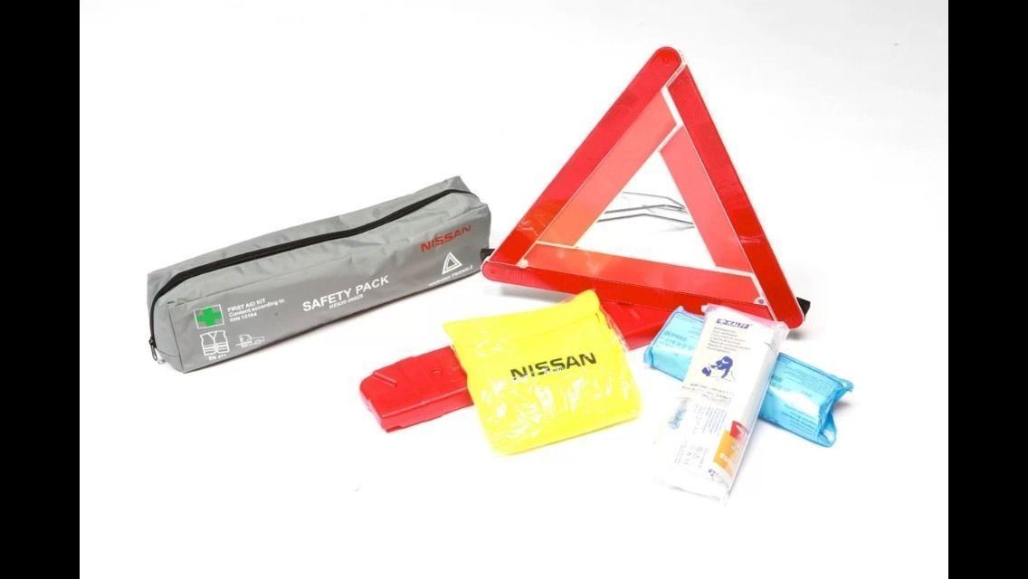 Genuine Nissan Car Emergency Breakdown Safety Equipment Kit/Pack. ZGKE93000032
