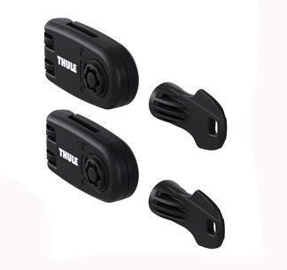Pair Thule 986 Wheel Strap Locks for 591/ 598 Bike Cycle Carriers Only Fits Thule Plastic Wheel Straps