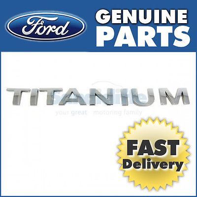 Genuine Ford Mondeo Titanuim Badge - 2007 + 1719464