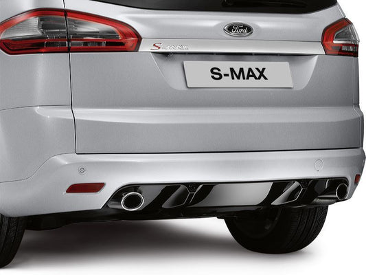 Ford S-Max Rear Diffuser - W/O parking Sensors double exhaust (1718599)