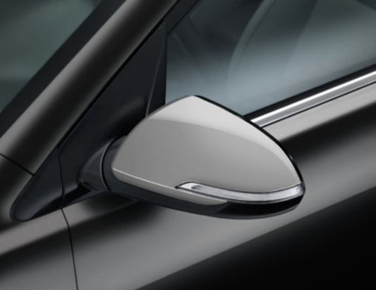 Genuine Kia Stonic 2017> Silver Door Mirror Caps, Set of 2 H8431ADE00SL