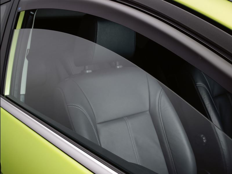 Genuine Ford Mondeo Wind Deflector in Light Grey - Front Windowsonly (1494106)