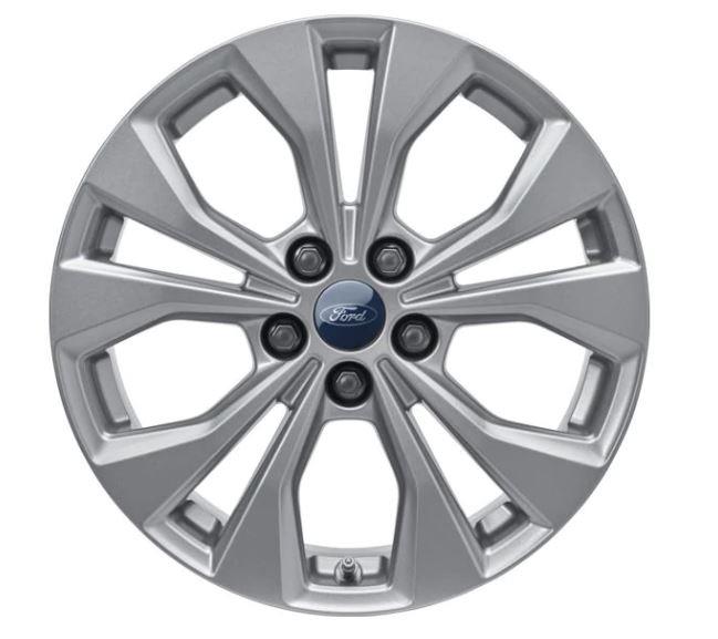 Genuine Ford Puma 2020> 17" Alloy Wheel, 7.0 x 17" Sparkle Silver 2393236