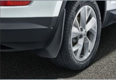 Genuine Skoda Kodiaq 2017 > Rear Mudlaps / Mud Flaps 565075101