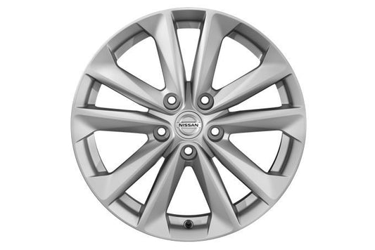 Nissan X-Trail (2014 >) Single 17" Alloy Wheel - 10 Spoke (D03004CE1A)