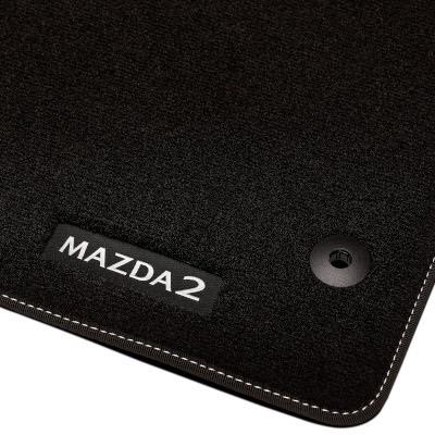 Genuine Mazda2 2020> Set Of  4 Velour Floor / Carpet Mats Luxury DADSV0320