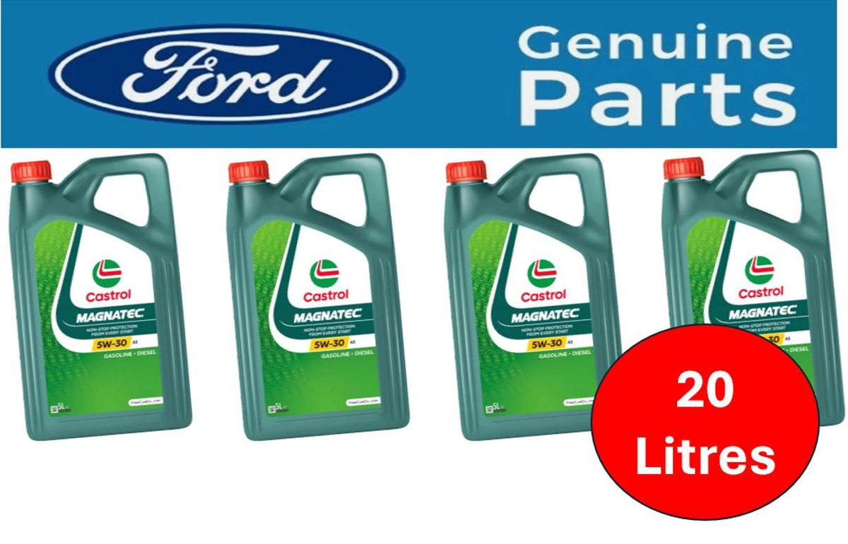 Genuine Ford Motor Oil 5W30 Formula F 5litres Fully Synthetic ** 20 LITRES **