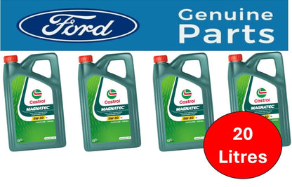 Genuine Ford Motor Oil 5W30 Formula F 5litres Fully Synthetic ** 20 LITRES **