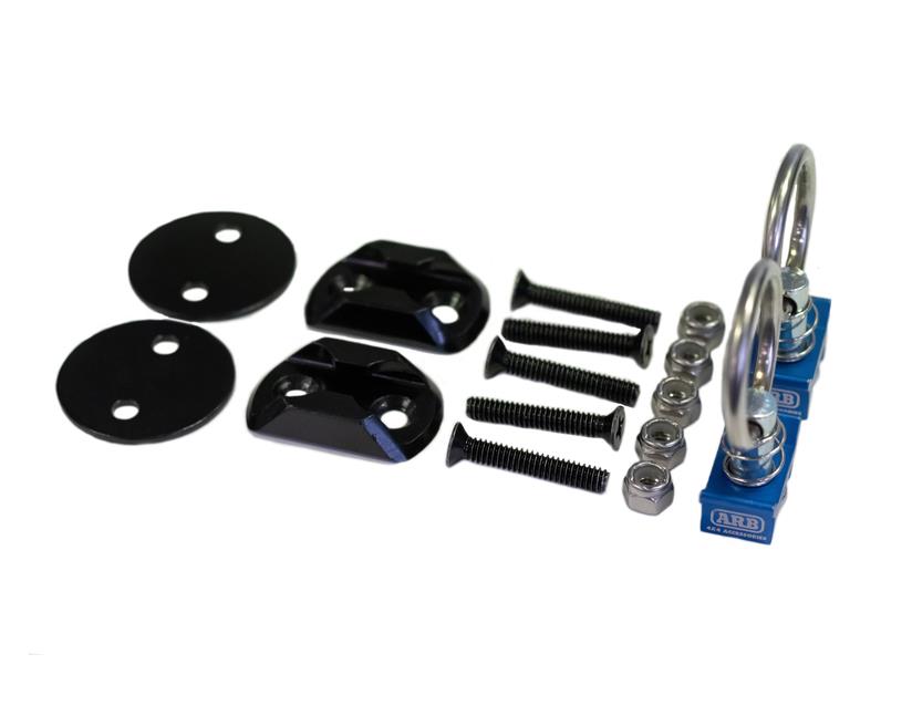 Genuine Ford Ranger Wildtrack 2022> CARGO TRACK AND LOAD RING KIT 2616026