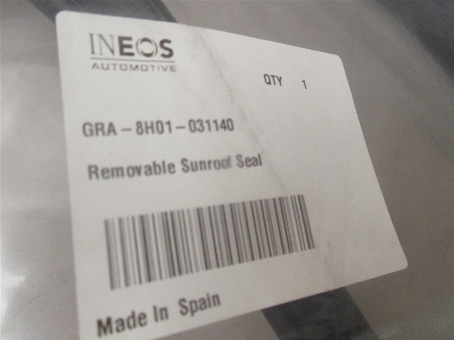 Genuine Ineos Grenadier 2023 Removable Sunroof Seal