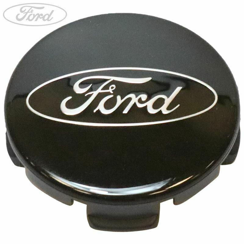 Genuine Ford Gloss Black Alloy Wheel Centre Cap (2037230)