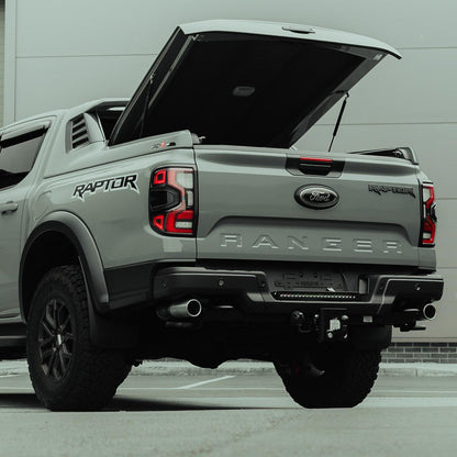 Genuine Ford Ranger Raptor 2022> Meteor Grey ALPHA SC-Z SPORTS TONNEAU