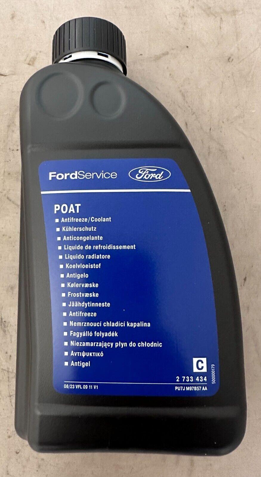 Genuine Ford Super Plus Premium Longlife Anti freeze Coolant 1 Litres - Ltr - ltr