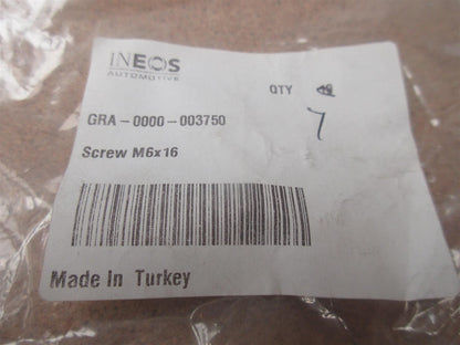 Genuine Ineos Grenadier 2023 Screw M6x16