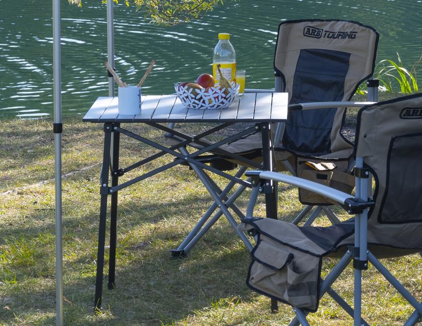 Genuine Ford Mustang Mach-E 2020> ARB Camping Chair with Carry Bag, Aluminium 2615990