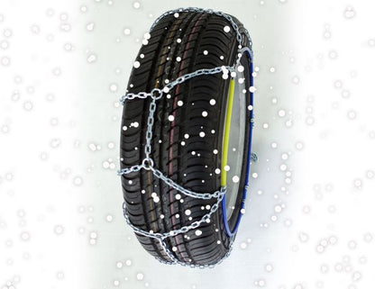Green Valley TXR9 Winter 9mm Snow Chains - Car Tyre for 14" Wheels 205-14