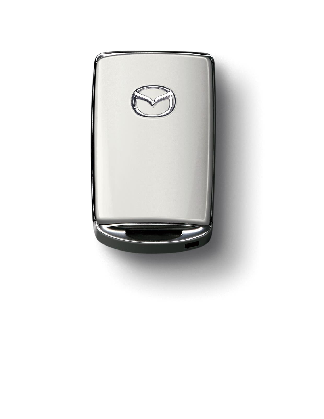 Genuine Mazda CX-60 2022> A set of front and rear covers for the Key Covers for FOB In Rhodium White (51K)