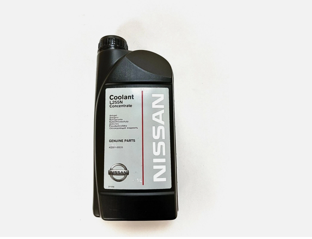 Genuine Nissan L255N Blue Premix 1 Litre Coolant KE90100035