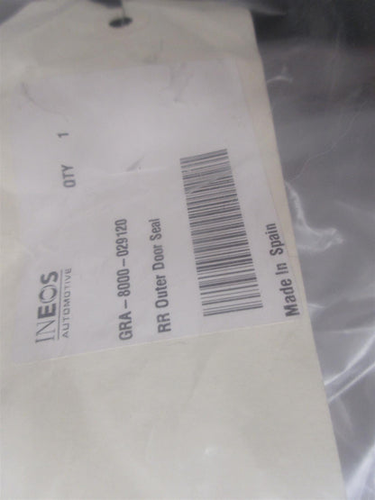 Genuine Ineos Grenadier 2023 RR Outer Door Seal