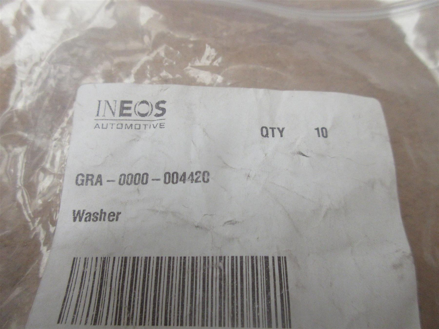 Genuine Ineos Grenadier 2023 WASHER