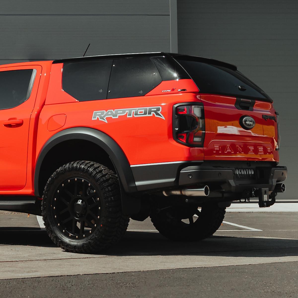 Genuine Ford Ranger Raptor 2022> Aluminium Silver ALPHA TYPE-E HARDTOP CANOPY